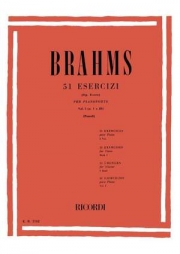 51の練習曲・Vol.1: No.1 - No.25（ヨハネス・ブラームス）（ピアノ）【51 Exercises Vol.1: No.1 - No.25】