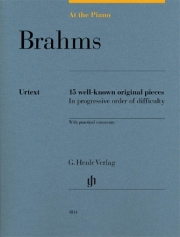15のよく知られている曲集（ヨハネス・ブラームス）（ピアノ）【At the Piano 15 Well-Known Original Pieces】