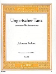 ハンガリー舞曲第6番（ヨハネス・ブラームス）（ピアノ）【Hungarian Dance No. 6】