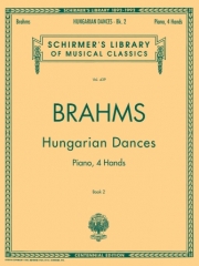 ハンガリー舞曲集・Book.2（ヨハネス・ブラームス）（ピアノ二重奏）【Hungarian Dances - Book 2】