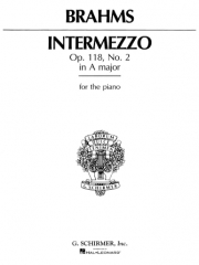 間奏曲・イ長調・Op.118・No.2（ヨハネス・ブラームス）（ピアノ）【Intermezzo in A Major, Op. 118, No. 2】