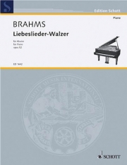 ワルツ集「愛の歌」・Op.52（ヨハネス・ブラームス）（ピアノ）【Liebeslieder Walzer op. 52】