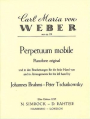 無窮動・Op.24（ピアノ）【Perpetuum Mobile op. 24】