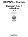 ラプソディ・ロ短調・Op.79・No.1（ヨハネス・ブラームス）（ピアノ）【Rhapsody in B Minor, Op. 79, No. 1】