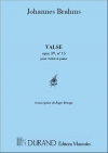 ワルツ・Op.39・No.15（ヨハネス・ブラームス）（ヴァイオリン+ピアノ）【Valse Op.39, No.15】