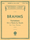 ハイドンの主題による変奏曲・Op.56ｂ（ヨハネス・ブラームス）（ピアノ二重奏）【Variations on a Theme by Haydn, Op. 56b】