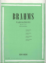 創作主題による変奏曲・Op.21-1＆2（ヨハネス・ブラームス）（ピアノ）【Variazioni Op 21/1,2】