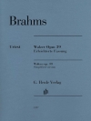 ワルツ・Op.39（ヨハネス・ブラームス）（ピアノ）【Waltzes Op. 39 Simplified Arrangement By Brahms】