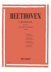 2つのロマンス・Op.40＆50（ベートーベン）（ヴァイオリン+ピアノ）【2 Romanze, Op. 40 and 50】