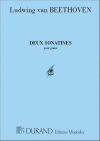 2つのソナチネ（ベートーベン）（ピアノ）【2 Sonatinas】