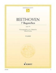 7つのバガテル・Op.33（ベートーベン）（ピアノ）【7 Bagatelles Op. 33】