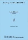 バガテル集（ベートーベン）（ピアノ）【Bagatelles】