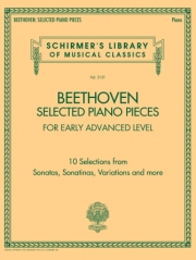 ピアノ小品集（ベートーベン）（ピアノ）【Selected Piano Pieces Early Advanced Level】