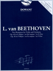 2つのロマンス・Op.40＆50（ベートーベン）（ヴァイオリン+ピアノ）【Two Romances op. 40 in G major & op. 50 in F major】