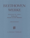 ピアノ曲集・Vol.1（ベートーベン）（ピアノ二重奏）【Abteilung VII, Vol. 1】