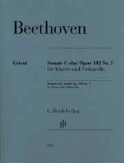 ソナタ・ハ長調・Op.102・No.1（ベートーベン）（チェロ+ピアノ）【Sonata in C Major, Op. 102, No. 1】