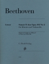 ソナタ・ニ長調・Op.102・No.2（ベートーベン）（チェロ+ピアノ）【Sonata in D Major Op. 102, No. 2】