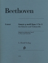 ソナタ・ト短調・Op.5・No.2（ベートーベン）（チェロ+ピアノ）【Sonata in G Minor, Op. 5, No. 2】