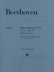 ピアノ協奏曲・変ロ長調・Op.19・No.2（ベートーベン）（ピアノ二重奏）【Concerto for Piano and Orchestra B Flat Major Op. 19, No. 】
