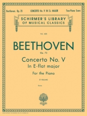 ピアノ協奏曲第5番・変ホ長調・Op.73（ベートーベン）（ピアノ二重奏）【Concerto No.5 In E-Flat 'Emperor' Op.73】