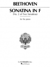 ソナチネ・No.2・ヘ長調（ベートーベン）（ピアノ）【Sonatina No. 2 in F】