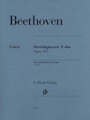 弦楽四重奏曲・ヘ長調・Op.135（ベートーベン）（弦楽四重奏）【String Quartet F Major Op. 135】