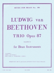 トリオ・Op.87（ベートーベン）（金管三重奏）【Trio Op.87】
