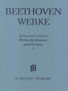 ヴァイオリンとピアノのための作品集・Vol.1（ベートーベン）（ヴァイオリン+ピアノ）【Works for Piano and Violin, Volume I】