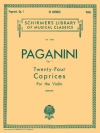 24のカプリス・Op.1（ニコロ・パガニーニ）（ヴァイオリン）【24 Caprices, Op. 1】