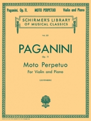 無窮動・Op.11・No.6（ニコロ・パガニーニ）（ヴァイオリン+ピアノ）【Moto Perpetuo, Op. 11, No. 6】