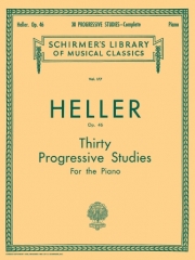 30の段階的な練習曲・Op.46（ステファン・ヘラー）（ピアノ）【30 Progressive Studies, Op. 46】