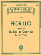 36の練習曲（フェデリーゴ・フィオリロ）（ヴァイオリン）【36 Studies or Caprices】