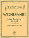 初心者のための練習曲集・Op.38（フランツ・ヴォールファールト）（ヴァイオリン）【Easiest Elementary Method for Beginners Op. 38】