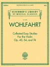 やさしい練習曲集（フランツ・ヴォールファールト）（ヴァイオリン）【Collected Easy Studies for the Violin】