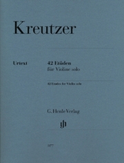 42の練習曲（ロドルフ・クロイツェル）（ヴァイオリン）【42 Etudes for Violin Solo】