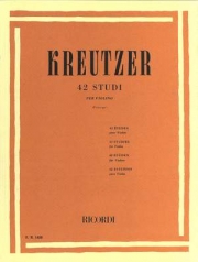 42の練習曲（ロドルフ・クロイツェル）（ヴァイオリン）【42 Studies】