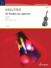 42の練習曲とカプリス（ロドルフ・クロイツェル）（ヴァイオリン）【42 Études ou Caprices】