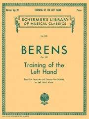 左手のための練習曲・Op.89（ヘルマン・ベーレンス）（ピアノ）【Training of the Left Hand, Op. 89】