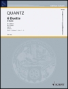 6つのデュエット・Op.2・Vol.1（ヨハン・ヨアヒム・クヴァンツ）（フルート二重奏）【6 Duets, Op. 2 – Volume 1】