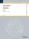 6つのデュエット・Op.2・Vol.2（ヨハン・ヨアヒム・クヴァンツ）（フルート二重奏）【6 Duets, Op. 2 – Volume 2】