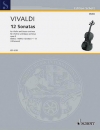 12のソナタ・Op.2・Book.2（アントニオ・ヴィヴァルディ）（ヴァイオリン+ピアノ）【12 Sonatas, Op. 2 – Book 2】