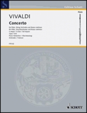 フルート協奏曲・ト長調・Op.10・RV.435（アントニオ・ヴィヴァルディ）（フルート+ピアノ）【Concerto No. 4 in G Major, Op. 10 (RV 435/PV 104)】
