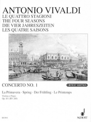 ヴァイオリン協奏曲『四季』より「春」（アントニオ・ヴィヴァルディ）（ヴァイオリン+ピアノ）【The Four Seasons "Spring" E Major】