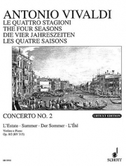ヴァイオリン協奏曲『四季』より「夏」（アントニオ・ヴィヴァルディ）（ヴァイオリン+ピアノ）【The Four Seasons "Summer" G Minor】