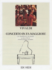ヴァイオリン協奏曲・ヘ長調・Op.10・No.1・RV433（アントニオ・ヴィヴァルディ）（フルート+ピアノ）【Concerto in F Major  “La Tempesta Di More” Op.10 No.1, RV4】
