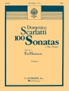 100のソナタ・Vol.1（ドメニコ・スカルラッティ） (ピアノ)【100 Sonatas Volume 1】