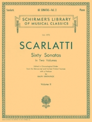 60のソナタ・Vol.2（ドメニコ・スカルラッティ） (ピアノ)【60 Sonatas - Volume 2】