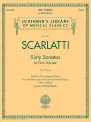 60のソナタ・Book.1＆２（ドメニコ・スカルラッティ） (ピアノ)【60 Sonatas, Books 1 and 2】