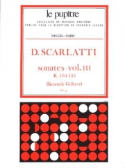 ソナタ集・Vol.3（ドメニコ・スカルラッティ） (ピアノ)【Sonatas Volume 3 - K104 to K155】