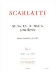 ピアノ・ソナタ集・Vol.1（ドメニコ・スカルラッティ） (ピアノ)【Sonates Choisies Pour Clavier Vol. 1】